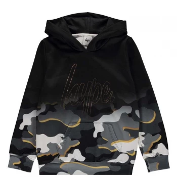 Hype Line Hoodie Junior Boys - Gold