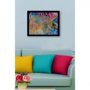 SC0505 Multicolor Decorative Framed MDF Painting