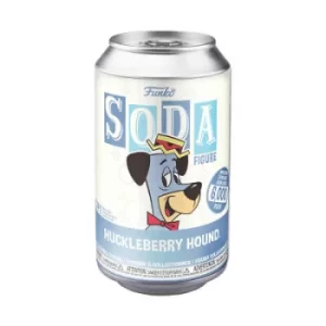 Hanna Barbara Huckleberry Hound Vinyl Soda Figure in Collector Can