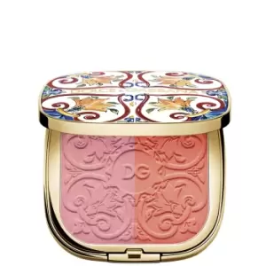 Dolce & Gabbana Solar Glow Illuminating Powder Duo - Tender Apricot 10g