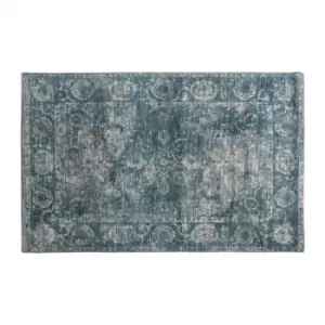 Gallery Interiors Minott Rug - ISSUE WITH COLOUR / Dark Teal / Medium