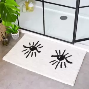 Mystic Eye Cotton Bath Mat