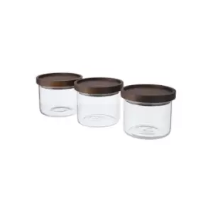 Artisan Street 600ml Stacking Storage Jar Set Of 3