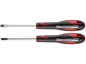 Teng Tools MDMC702N 2pc Screwdriver Set (Flat 3.0 x 50mm & PH1 x 50mm)