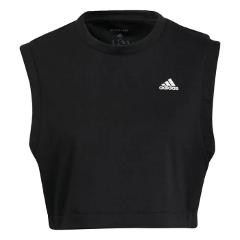 adidas Designed to Move Studio Sport Tank Top Womens - Black