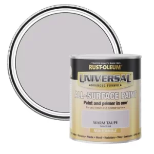 Rust-Oleum Universal Paint Satin Warm Taupe 750ml