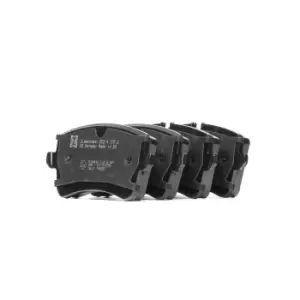 ZIMMERMANN Brake pad set incl. wear warning contact 25214.175.4 Brake pads,Brake pad set, disc brake AUDI,PORSCHE,A4 Avant (8K5, B8)