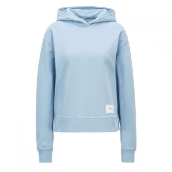 Hugo Boss Esqua Pullover Hoodie Pastel Blue Size S Women