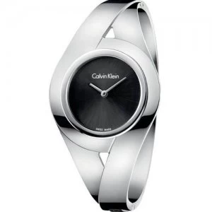 Calvin Klein Ladies Sensual Stainless Steel Watch - K8E2M111