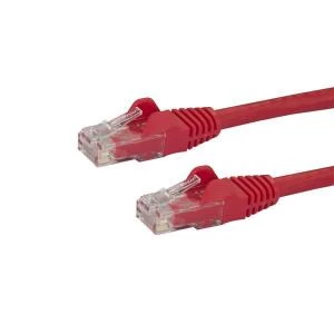 StarTech Cat6 Patch Cable with Snagless RJ45 Connectors 10 m Red