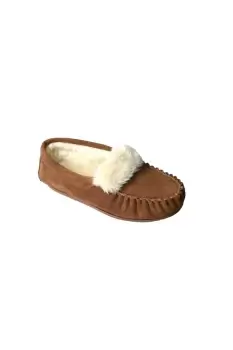 Zoe Plush Lined Moccasins