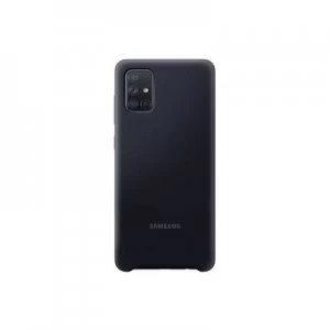 Samsung Silicone Cover Cover Samsung Galaxy A71 Black