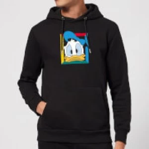 Disney Donald Face Hoodie - Black