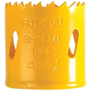 Bi-metal Cobalt Holesaw 43MM