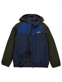 Barbour International Boys Row Jacket - Navy, Size Age: 12-13 Years