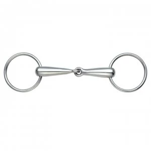 Shires Hollow Mouth Loose Ring Snaffle