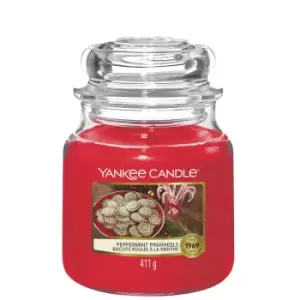 Yankee Candle Christmas 2022 Medium Peppermint Pinwheels 411g