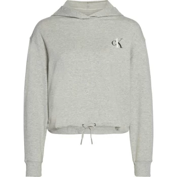 Calvin Klein L/S HOODIE - Grey