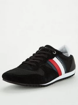 Tommy Hilfiger Essential Mesh Runner Trainers - Black