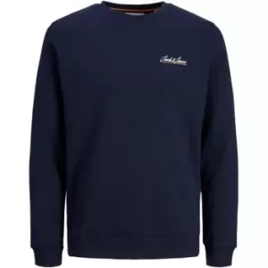 Jack and Jones Crew Sweater Mens - Blue