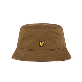 Mens Cotton Twill Bucket Hat - Olive - One Size