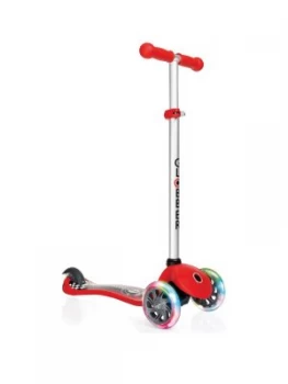 Globber Globber Primo Fantasy Lights Scooter - Racing Red