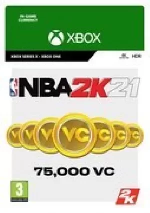 NBA 2K21 75000 Coins Xbox One Series X