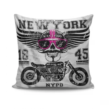 NKRLNT-081 - No Filling Multicolor Cushion Cover