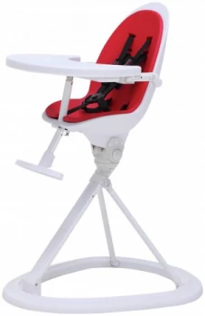 Ickle Bubba Red on White Highchair