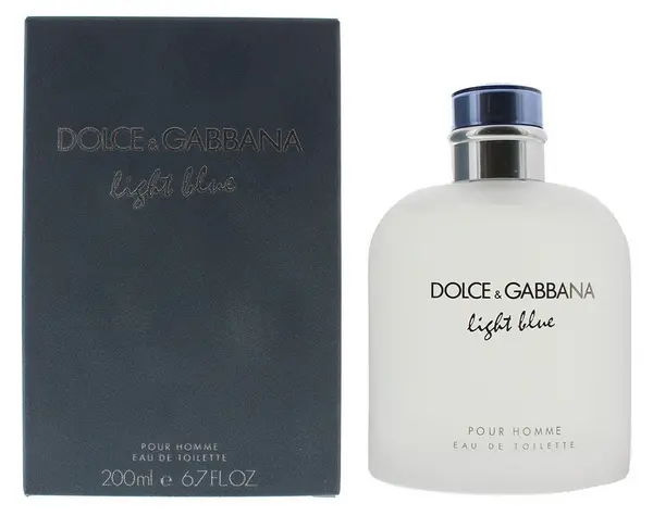 Dolce & Gabbana Light Blue Pour Homme Eau de Toilette For Him 200ml