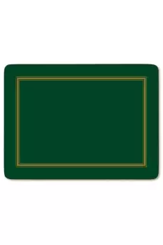 Pimpernel Classic Emerald Green Placemats Set of 6