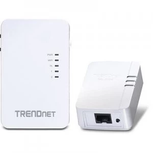 Trendnet TPL-410AP + TPL-406E kit Ethernet LAN WiFi White 2 pc(s)