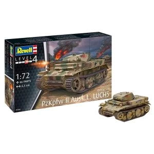 PzKpfw II Ausf. L LUCHS 1:72 Revell Model Kit