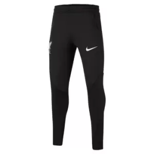 Nike Liverpool Strike Tracksuit Bottoms 2023 2024 Juniors - Black