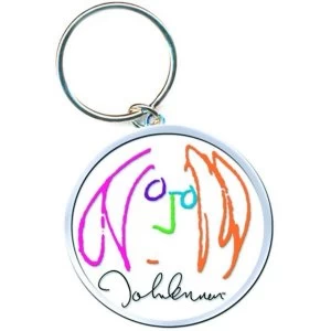 John Lennon - Self Portrait Keychain