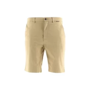 Calvin Klein Travertine Sateen Slim Fit Shorts