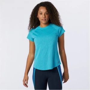 New Balance Q Speed Fuel Jacquard Running Top Womens - Virtual Sky