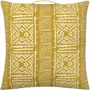 Furn Kericho Cushion Cover (One Size) (Ochre Yellow) - Ochre Yellow