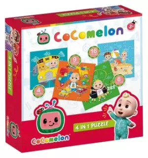 Cocomelen 4 in 1 Puzzle