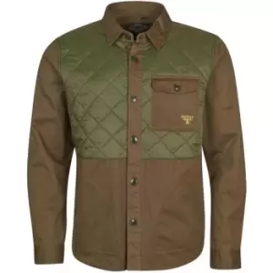 Barbour Beacon Quilted Overshirt - Green