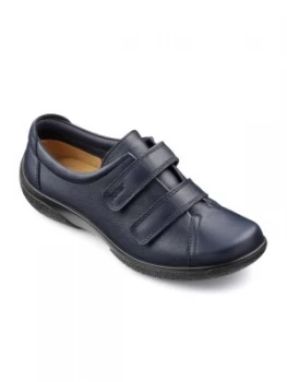 Hotter Leap Original Extra Wide Shoes Blue