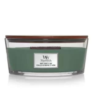 Woodwick Mint Leaves & Oak Scented Candle 453.6g