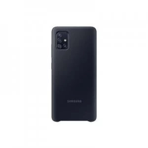 Samsung Silicone Cover Cover Samsung Galaxy A51 Black