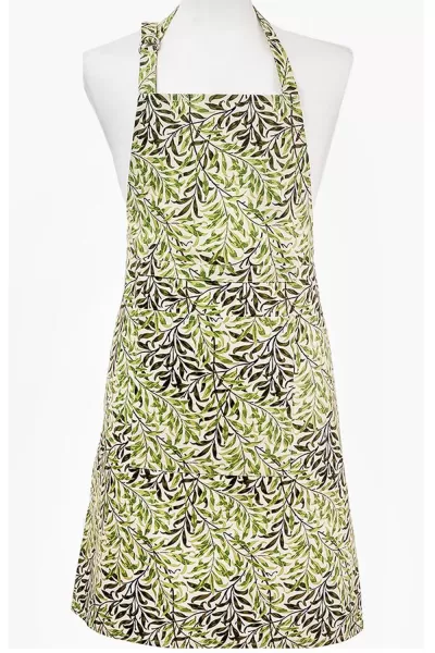 William Morris Willow Boughs Apron Green