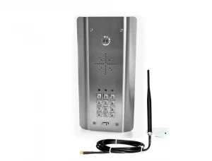 AES Prime GSM Wireless Door Intercom and Door Control option with Keypad for Up To 10 Flats