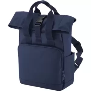 Mini Recycled Twin Handle Backpack (One Size) (Navy Dusk) - Bagbase