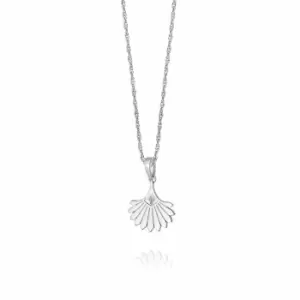 Daisy London 925 Sterling Silver Palm Fan Necklace Sterling Silver