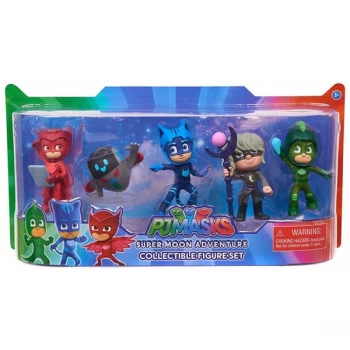 PJ Masks Super Moon 5 Pack Collectible Figures Set