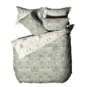 Furn Serengeti Duvet Set (Superking) (White Sage)