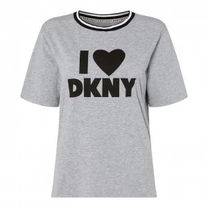 DKNY Love DKNY Pyjama Top - 044 GREYH PT